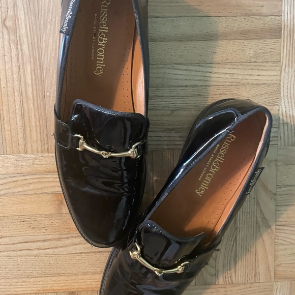 Russell & Bromley Patent Loafers EU 38.5 - Picture 5 of 5
